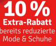 10% Extra Rabatt auf bereits reduzierte Mode und Schuhe bei myToys