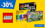 Bis 30% Rabatt auf LEGO Artikel bei Toys’R’Us mit vielen Bestpreisen