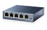 TP-Link TL-SG105 5-port Metal Gigabit Switch(10/100/1000M RJ45 ports, lüfterloses Passivkühlkonzept) für nur 16,90 Euro bei Primeversand