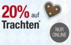 Nur heute: 20% Rabatt auf ausgewählte Trachten für Damen, Herren & Kinder bei Galeria Kaufhof