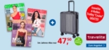 COSMOPOLITAN Jahresabo für 42,50€ + gratis 55 cm Travelite Cruise Trolley (Wert: 80€)