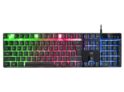Bis 9:00 Uhr: TRUST GXT 835 Azor Illuminated Gaming Tastatur für 16,94 Euro bei Saturn
