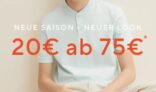 20€ Rabatt ab 75€ Bestellwert im Tom Tailor Onlineshop