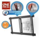 One For All TV-Wandhalterung SV6650 ULTRASLIM für nur 108,90 Euro (Preisvergleich 129,- Euro)