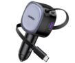 UGREEN EC601 Zigarettenanzünder USB C 75W mit einziehbarem Ladekabel für 15,98€