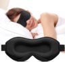 Umisleep Schlafmaske für Seitenschläfer, 3D-Augenhöhlen und verstellbares Gummiband 5,99€