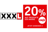 20% Rabatt auf alle EMSA Produkte im XXXL Onlineshop