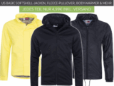 US Basic Fleecejacken, Softshell Jacken und Westen in verschiedenen Farben für nur 4,99 Euro inkl. Versand