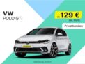 Geht noch: VW Polo GTI Privatleasing mit 129€ Leasingrate bei 24 Monaten & 10.000 km/Jahr (effektiv 186,92€ mtl.)
