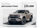 Volkswagen Amarok für Gewerbekunden: Nur 308,21 €/Monat bei 36 Monaten Leasing und 10.000km/Jahr