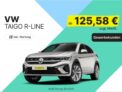 Volkswagen Taigo mit 116PS und Automatik für Geschäftskunden nur 149,44€ monatlich bei 24 Monaten Leasing und 10.000km/Jahr