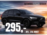 Volvo XC60 mit 455 PS für Geschäftskunden: Ab 351,05 € monatlich bei 12 Monaten Leasingdauer