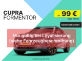 Loyalisierungsdeal: Cupra Formentor für Gewerbekunden ab nur 117,81€/Monat – 24 Monate Laufzeit & 10.000km/Jahr