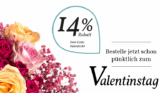 Blumen! Bei Miflora nicht reduzierte Blumen mit 14% Rabatt bestellen