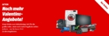 MediaMarkt Valentinstagsangebote u.a. aus den Kategorien Haushalt, Computer, Wearables und Fernseher