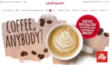 Bei Vapiano Hauptgericht essen und Kaffee-Spezialität geschenkt bekommen