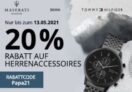 20% Vatertags-Rabatt auf rund 3.300 ausgewählte Artikel im CHRIST Onlineshop