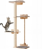 Katzenparadies zum Sparpreis: VEVOR 4‑Stock Wand-Katzenbaum 125 cm – nur 24,39 €