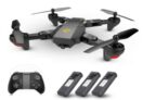 VISUO XS809HW Wifi FPV Drohne mit 2MP Kamera und 3 Akkus für 49,24 Euro inkl. Versand