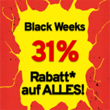 31% Rabatt auf das gesamte Sortiment im Vorteilshop (MBW: 35€)