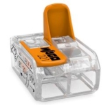 WAGO Klemmen 2-Leiter 4 mm² 100 Stück für nur 25,75€ (statt 32€)