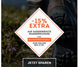 SportScheck: 15% Gutscheincode auf ausgewählte Wanderschuhe oder 10,- Euro Rabatt ab 50,- Euro Bestellwert