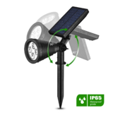 Wasserdichte IP65 und solarbetriebene Mpow Gartenleuchten Soleil P2 ab 10,49 Euro oder 20,99 Euro im Doppelpack