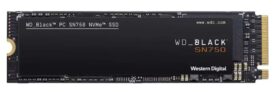 WD Black SN750 M.2 NVMe SSD Festplatte (1 TB) ab nur 89€ inkl. Versand
