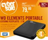 Ausverkauft! WD Elements Portable 2TB Festplatte (USB 3.0, 2,5″) für nur 79,- Euro inkl. Versand