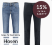 Engelhorn Weekly Deal mit 15% Rabatt auf alle Hosen