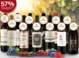 12 verschiedene Rotweine im Vorteilspaket für 49,99 Euro