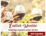 Exklusiver Weinvorteil SSV mit bis zu 73% Rabatt auf viele verschiedene Weine