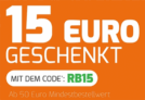 15,- Euro Extra-Rabatt auf alle (auch bereits reduzierten) Weine bei Weinvorteil (MBW: 50,- Euro)