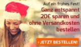 Nur noch heute! 20,- Euro Rabatt + kostenloser Versand für Bestellungen ab 12 Flaschen bei Weinvorteil!