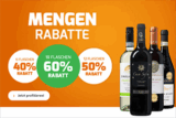 Bis zu 60% Rabatt (je nach Bestellmenge) auf Weine bei Weinvorteil