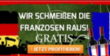 Weinvorteil schmeißt die Franzosen raus: 6 Flaschen französischer Wein Gratis zur Bestellung!