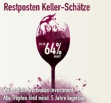 Weinvorteil: Bis zu 64% Rabatt auf mind. 5 Jahre lagerbare Weine  – ab 4,99 Euro pro Flasche
