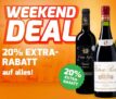 20% Extra-Rabatt auf alle Weine bei Weinvorteil