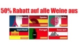 [WEINVORTEIL] Knaller! 50% Rabatt durch Gutscheincode auf alle Weine aus Deutschland, Österreich, Frankreich, Spanien, Italien und Portugal!