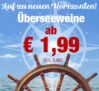 Verschiedene Übersee-Weine bei Weinvorteil stark reduzierten – ab 1,99 Euro pro Flasche (MBW: 6 Flaschen)
