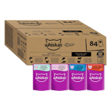 84x85g Whiskas Adult 1+ Katzennassfutter Tasty Duo Surf & Turf für 21,32€ (statt 26,53€)