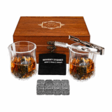 Baban Whisky Set (2 Whiskygläser + 8 Whisky Steine) für nur 16,79€ inkl. Prime-Versand