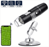 WiFi Mikroskop mit 1.000x Zoom und 8 LEDs für nur 18,99 Euro bei Amazon