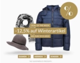 Nur noch heute: 12,5% Rabatt auf stylische Winteraccessoires und -jacken bei Engelhorn + Newsletter Gutschein!