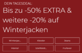 Bis zu 20% Extra-Rabatt auf Winterjacken im ABOUT YOU Onlineshop