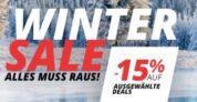 Rakuten Wintersale mit 15% Gutschein auf viele Artikel