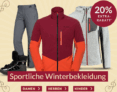 Engelhorn Sports Weekly Deal mit 20% Rabatt auf ausgewählte Wintersportkleidung