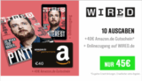 Jahresabo der Zeitschrift „WIRED“ für effektiv nur 5,- Euro!