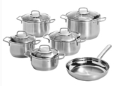 WMF Brilliant Topf-Set inkl. Pfanne (6-teilig) im XXXL-Shop nur 139,90 Euro inkl. Versand (Vergleich 200,-)