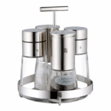 5-teiliges WMF De Luxe Menage-Set (für Salz, Pfeffer, Essig, Öl) nur 79,99 Euro